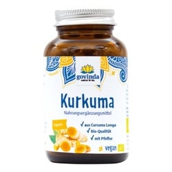 Govinda Kurkuma Kapseln bio (90St)