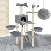 Tectake Lilou 165 cm grau