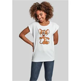MERCHCODE Tom & Jerry Mouse Tee Weiß XS