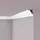 NMC Eckleiste NMC AT NOMASTYL Weiß 2 St. 200 x 9,5 x 10 cm
