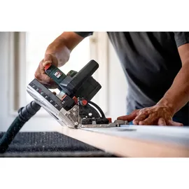 Metabo Tauchkreissäge KT 18 LTX 66 BL ohne Akku + Führungsschiene FS 160 + metaBox 340