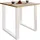 VCM Xona U 80 x 76 x 50 cm weiß