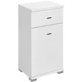 Bega BBK Kombikommode 38 x 73 cm Weiß matt / Weiß Hochglanz