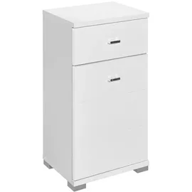 Bega BBK Kombikommode 38 x 73 cm Weiß matt / Weiß Hochglanz