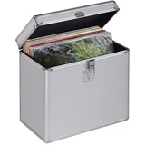Hama LP-Koffer Silber
