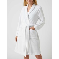 Morgenmantel aus Frottee Modell Robe Selection, Weiss, L