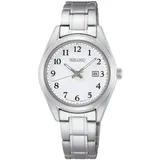 Seiko Damenuhr Quarz Edelstahl mit Edelstahlband SUR465P1