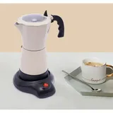 Elektrische Kaffeemaschine Espressokocher 6 Tassen Italia Mokka Kanne 300ml 480w