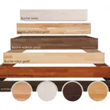 Hasena Wood-Line Massivholz Premium 18 Bettrahmen 180x200 cm / Buche schoko, lackiert