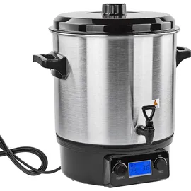 Denner-Edition Edelstahl Einkochautomat DEA2000DX - Hellgrau