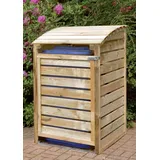 Tetzner & Jentzsch Mülltonnenbox Henri 75 x 90 x 120 cm grün