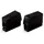 WAGO 224-104 Leuchtenklemme flexibel: 0.5-2.5mm2 starr: 0.5-2.5mm2 Polzahl: 2 100 St. Schwarz