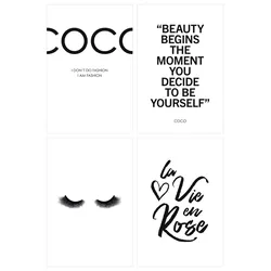 Bilder-Set BEAUTY BEGINS - bunt