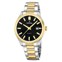 Festina Classic Steel Quarz Edelstahl 42 mm F20738/4