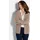 GOLDNER Langarm Melange-Cardigan beige 22