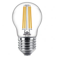 Philips Core Pro LED-Lampe Luster ND 6.5W,  E27, 230V, nicht dimmbar