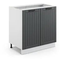 Vicco Midischrank Fame-Line 80 x 82 cm mit Regal,