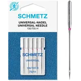 SCHMETZ | 10 Nähmaschinennadeln | Universal | 130/705 H | Nadeldicke 120/19 | auf jeder gängigen Haushaltsnähmaschine einsetzbar