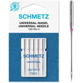 SCHMETZ | 10 Nähmaschinennadeln | Universal | 130/705 H | Nadeldicke 120/19 | auf jeder gängigen Haushaltsnähmaschine einsetzbar