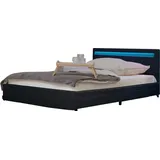 Home Deluxe Nube LED 180 x 200 cm dunkelgrau