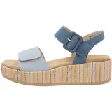 remonte Riemchensandalen Damen Blau 38
