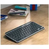 Logitech MX Keys Mini for Business Graphite, schwarz, LEDs weiß, Logi Bolt, USB/Bluetooth, CH (920-010601)