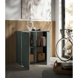 HBZ Linz Kommode 90 x 90 x 40 cm Salbeigrün