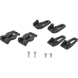 Vaude Step Adjust Oversize Hook (1 Paar) - Übergröße Haken - schwarz