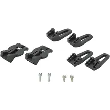 Vaude Step Adjust Oversize Hook (1 Paar) - Übergröße Haken - schwarz
