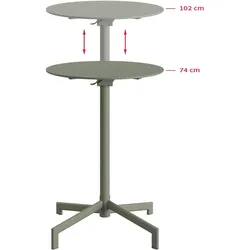 BEST  Versa – Terrassen-/Stehtisch   Beige