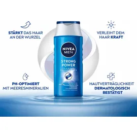 NIVEA MEN STRONG POWER Shampoo 250 ml