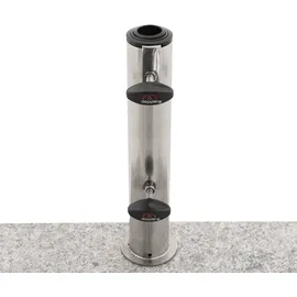 Doppler Balkon Granitsockel 25 mit 4 Rollen