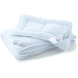 Aqua-Textil Soft Touch Kinder Set Bettdecke 100 x 135 cm 550g mit Kissen 40 x 60 cm 150g Ganzjahresdecke klimaregulierend Oeko-TEX
