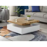vente-unique Couchtisch mit drehbarer Tischplatte - MDF - - Kyria