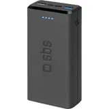 SBS Mobile Fast Charge Powerbank 20000mAh schwarz