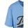 FUBU T-Shirt "Fubu Herren FM241-007-3 Fubu Varsity Baseball Jersey", Herren, Gr. M, light blau, schwarz, creme, 100% Polyester, normal, V-Ausschnitt, Shirts T-Shirt