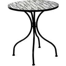 Mojawo Mosaik Bistrotisch Ø 60 x 70 cm Mehrfarbig