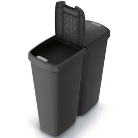 monzana Mülleimer 50 l Gelb
