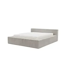 s-style möbel Noord 180 x 200 cm Grau