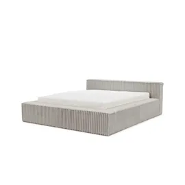 s-style möbel Noord 180 x 200 cm Grau