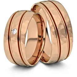 Trauringe D ̧ren 585er Rotgold - 2992