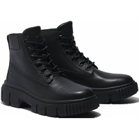 Timberland Greyfield Leather Boot BLACK, Rauleder, schwarz Damen