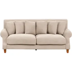 2-Sitzer Sofa beige EIKE