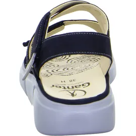 GANTER Sandalen Nubukleder Blau 37