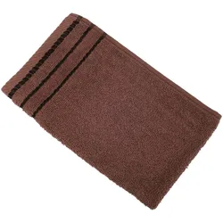 Gästehandtuch GÖZZE "Berlin", braun (schokolade), B:30cm L:50cm, Frottier, Obermaterial: 100% Baumwolle, Handtücher (Packung)