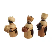 Rudolphs Schatzkiste Miniaturfigur Holzfiguren Heiligen 3 Könige Höhe=9cm NEU Seiffen Erzgebirge Dekoration Holzfiguren Weihnachten Fensterschmuck Spielzeug Deko Weihnachtsfigur