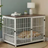 Bingo Paw Hundekäfig Möbel XL 107x71x81 cm Weiß