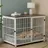 Bingo Paw Hundekäfig Möbel XL 107x71x81 cm Weiß