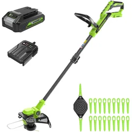 Greenworks ST24B218-01 inkl. 1 x 2,0 Ah und Ladegerät