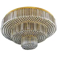 JVmoebel Kronleuchter Kronleuchter Wohnzimmer Hänge Lampe Leuchten Decken Leuchte Luster, Made in Europa goldfarben